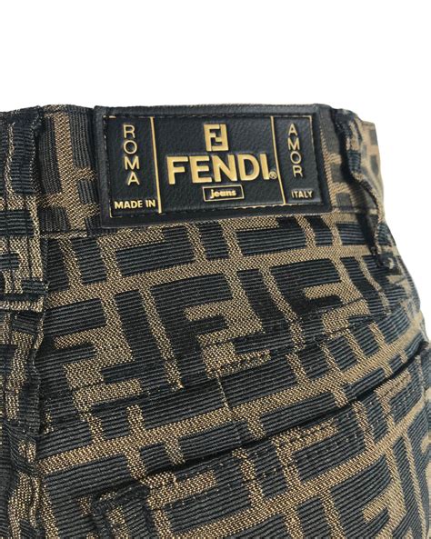 fendi print jeans womens|fendi jeans for men.